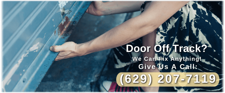 Garage Door Off Track In Murfreesboro TN